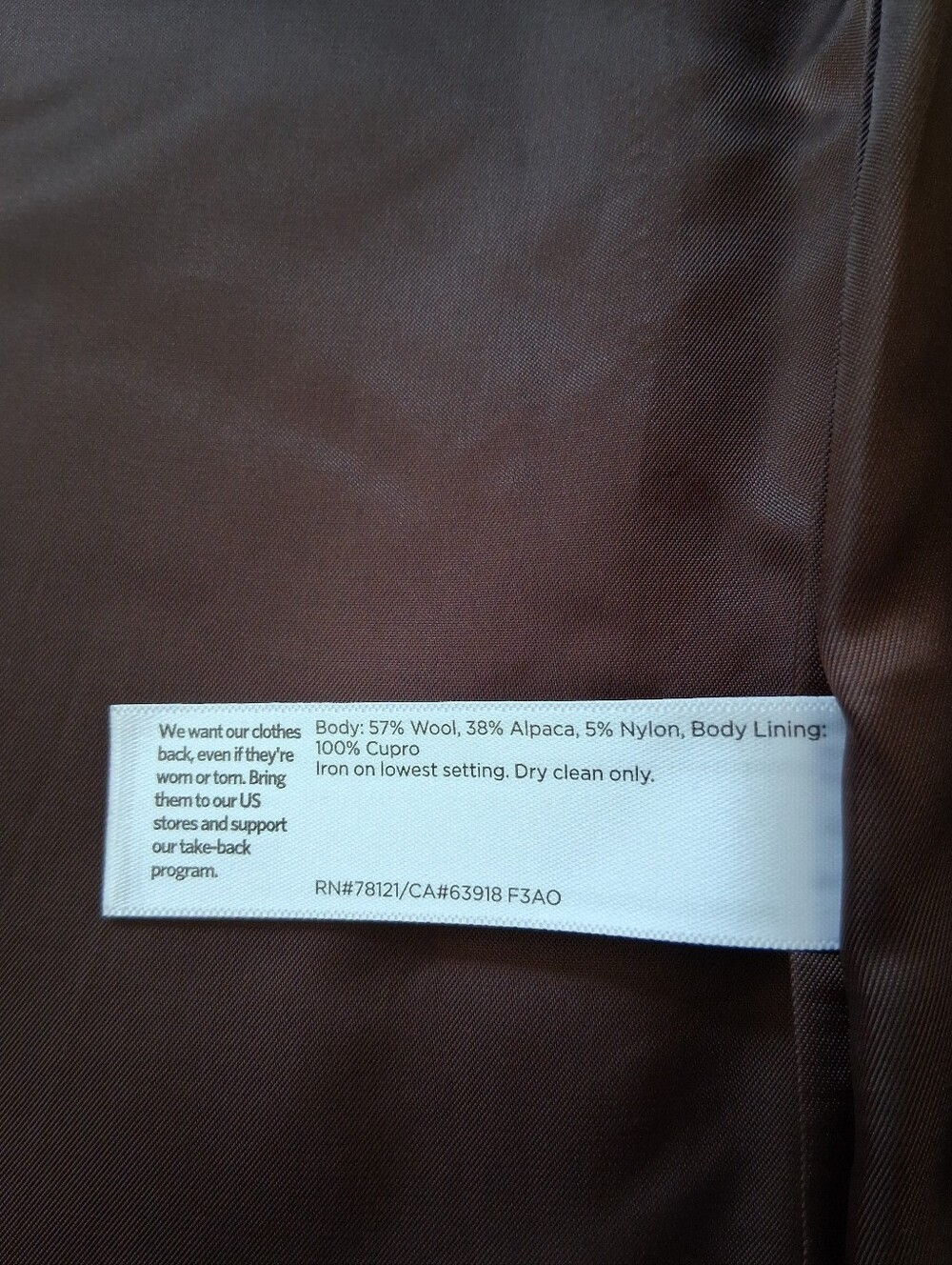 Eileen Fisher Sheared Alpaca Stand Collar Coat - Picture 9 of 16